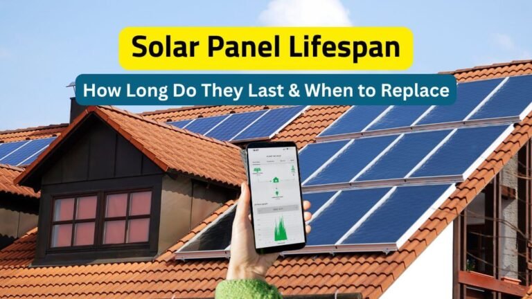 Solar panel lifespan is explained by rooftop installation and performance monitoring