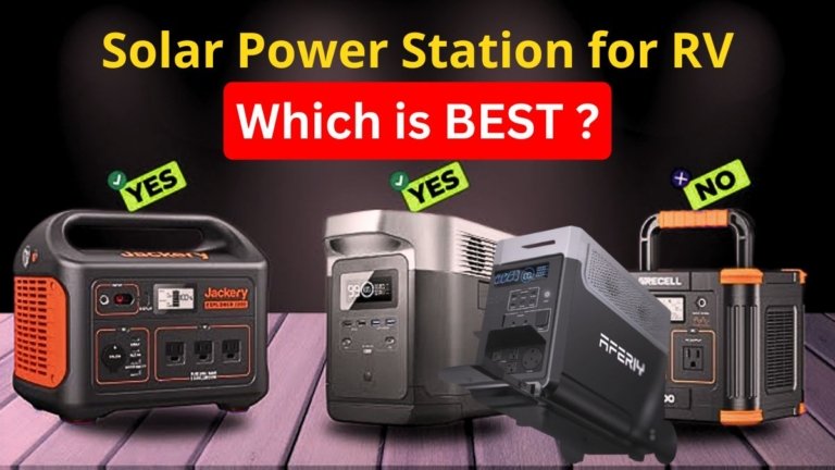 5 Best solar power stations for RV camping setup, Which One is the Best