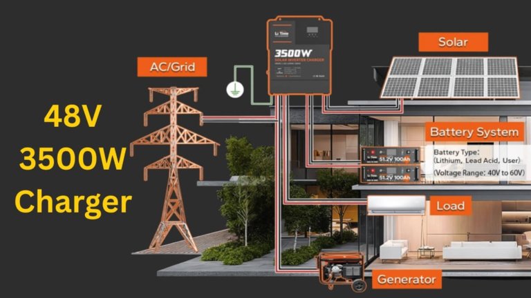 best 48V 3500W solar inverter charger in a home solar setup