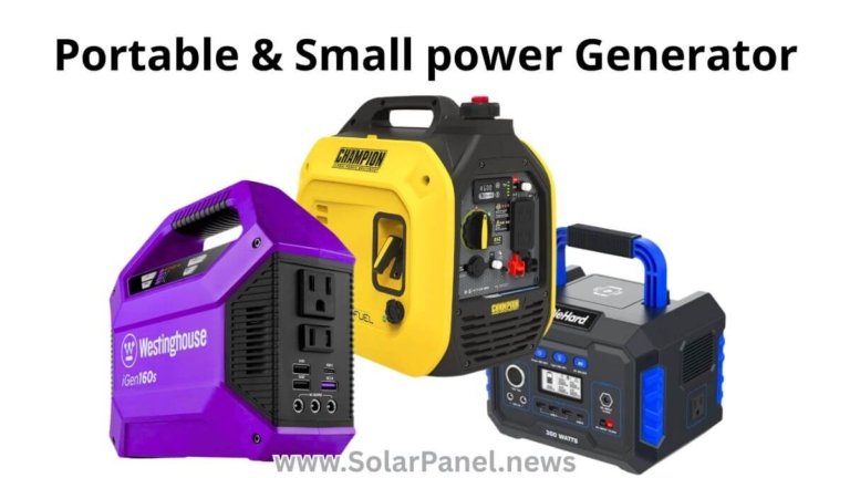 Best small generator compact portable power options