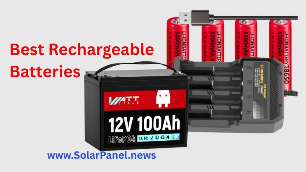 Most Durable Rechargeable Batteries in 2025 1 Most durable rechargeable batteries that showing layout of various AA, AAA, 18650