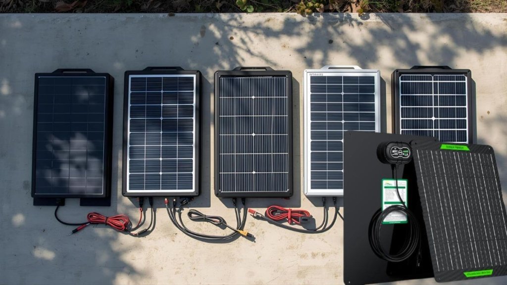 Top 5 Solar Trickle Chargers for 12V Battery System in 2025 1 Top 5 solar trickle chargers for 12 volt battery with portable waterproof panels for cars, RVs, and boats