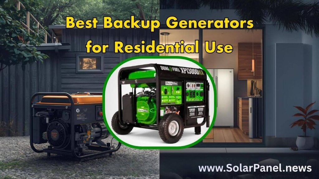 Top 10 Backup Generators for Residential Use: Portable Power Stations vs. Traditional Fuel 1 Top backup generators for residential homes during power outages