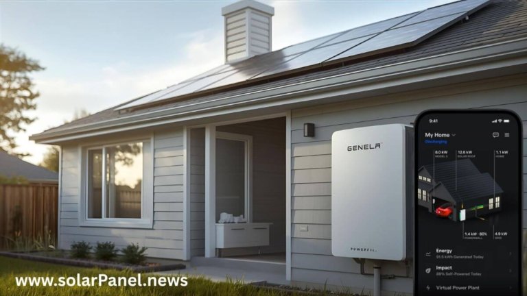 residential solar backup power systems installed in a modern American home