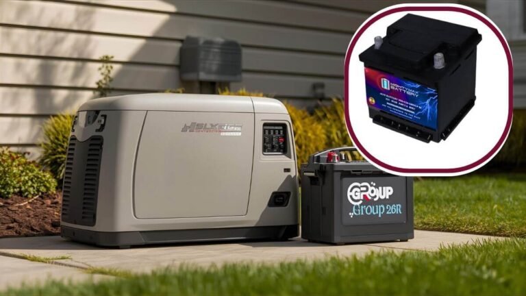 Best group 26r battery for generator review and buyer guide